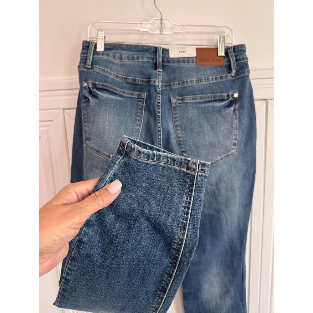 Judy Blue Blue High Waist Tummy Control Skinny Jeans JB88799 MD-CO - Picture 4 of 7
